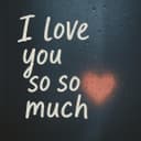 I love you so so much cover